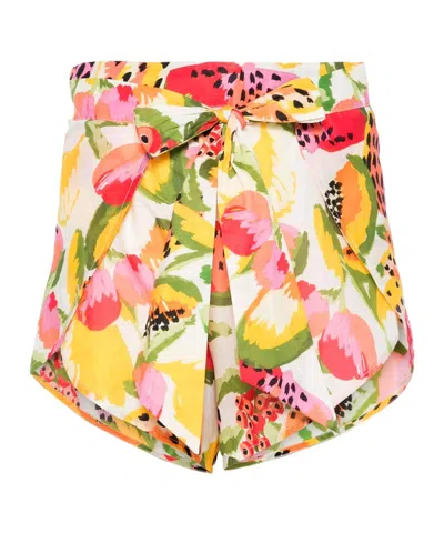 Farm Rio Graphic Print Shorts