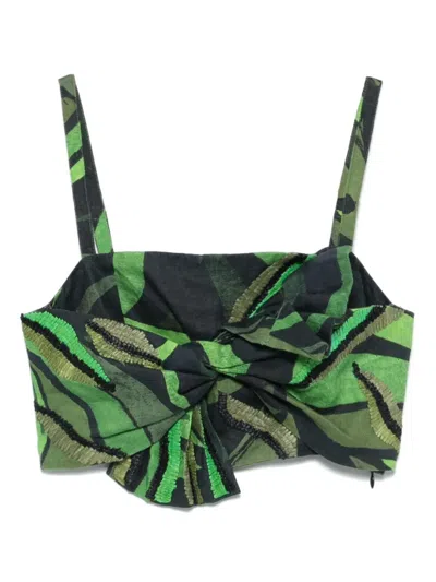 Farm Rio Green Clothing Top