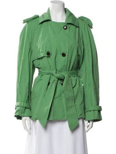 Pre-owned Farm Rio Jacket In Green