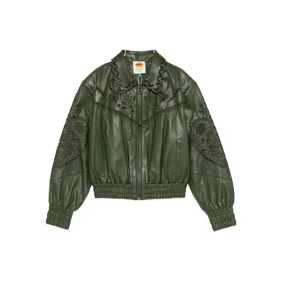 Farm Rio Jackets In Green