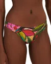 Farm Rio Jardin De Reve Bikini Top In Jardin De Reve Multicolor