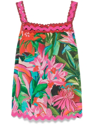 FARM RIO JARDIN DE REVE BLOUSE