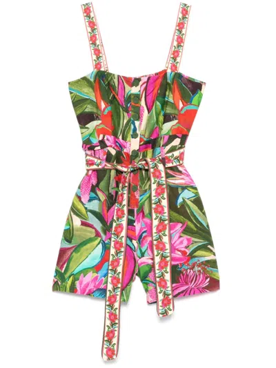 FARM RIO JARDIN DE REVE JUMPSUIT