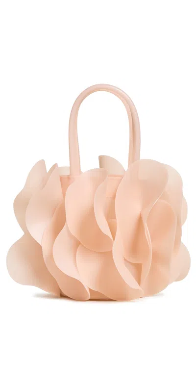 Farm Rio Jelly Flower Bag Blush In Pink