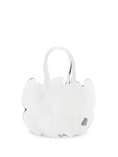 Farm Rio Jelly Flower Shoulder Bag In White