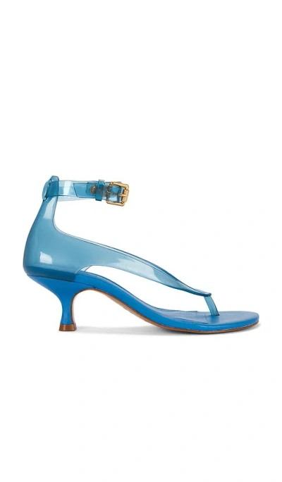 Farm Rio Jelly Heel Sandal In Blue