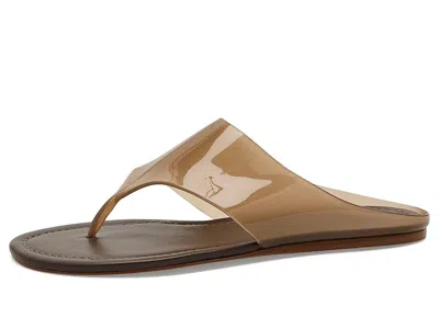 Farm Rio Jelly Thong Flat Sandals Women's Flat Shoes Walnut: 8 M In Brown