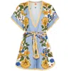 Farm Rio Garden Playsuit In Multicolor