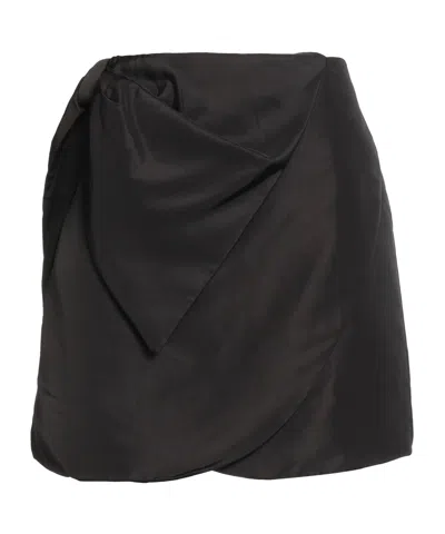 Farm Rio Layered Skirt In Black
