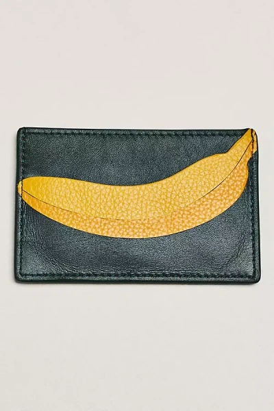 Farm Rio Leather Icon Card Holder In Black