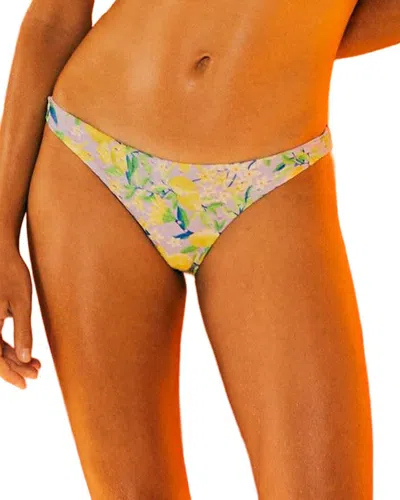 Farm Rio Lemon Dream Bikini Bottom In Multi