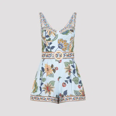 Farm Rio Jumpsuit In Blue