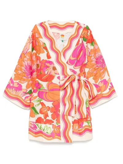 Farm Rio Linen Mini Dress
