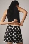 Farm Rio Linen Wrap Skort In Multicolor