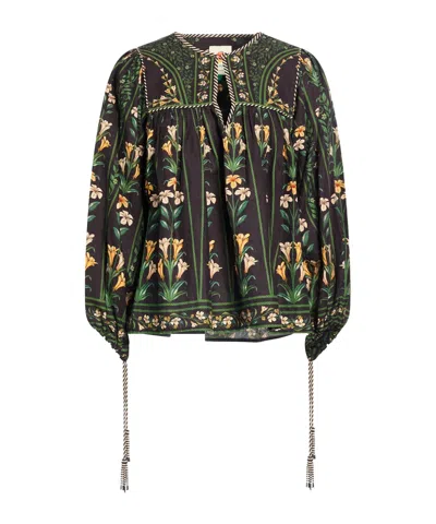 Farm Rio Long-sleeved Shirt In Multi
