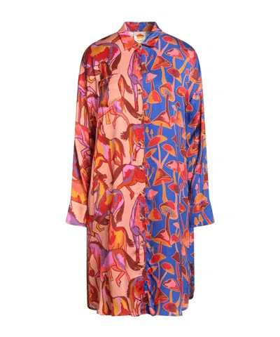 Farm Rio Long-sleeved Shirt In Multi