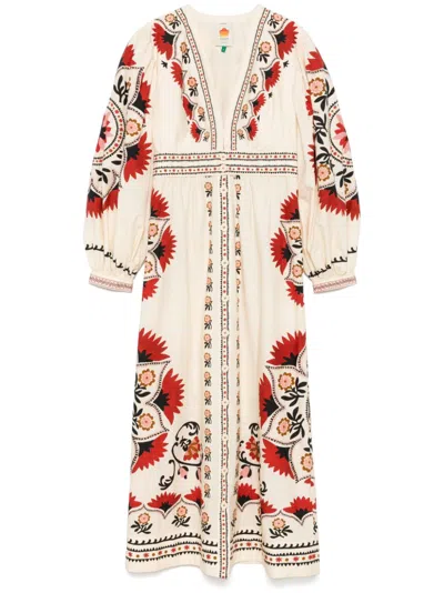 FARM RIO MANDALA MAXI DRESS