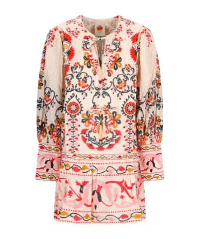 FARM RIO MANDALA MINI DRESS