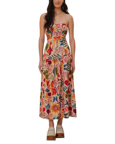 Farm Rio Maxi Dress In Animal Print