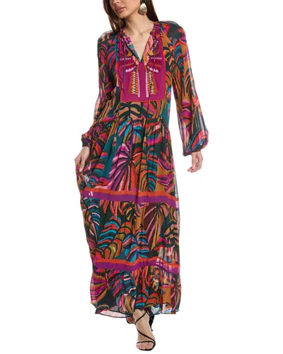 Farm Rio Maxi Dress In Blue