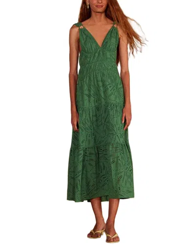 Farm Rio Maxi Dress In Green