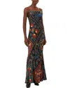 Farm Rio Maxi Dress In Multi