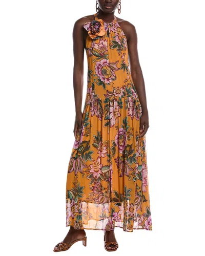 Farm Rio Maxi Dress In Multi