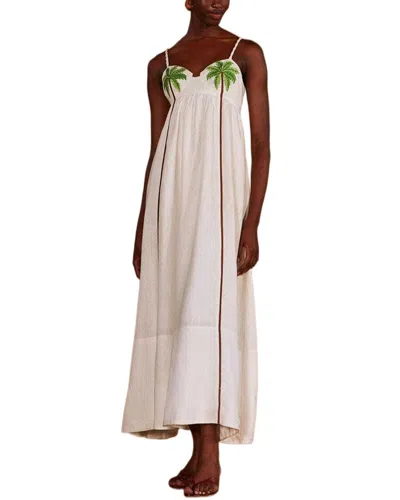 Farm Rio Maxi Dress In Neutral
