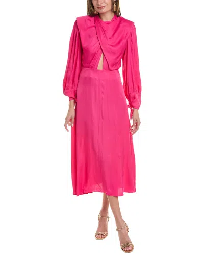 Farm Rio Maxi Dress In Pink
