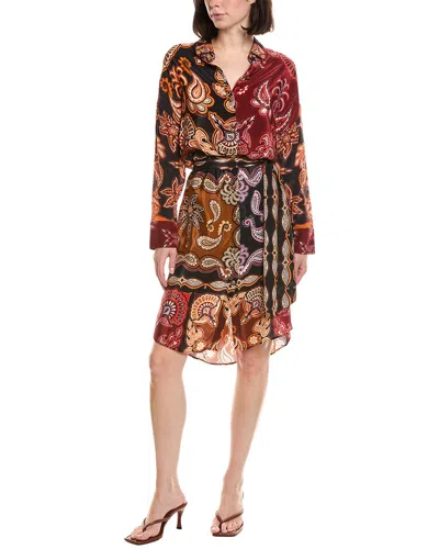 Farm Rio Maxi Shirt In Multi