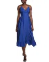 Farm Rio Midi Dress In Blue