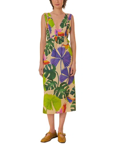 Farm Rio Midi Dress In Multi