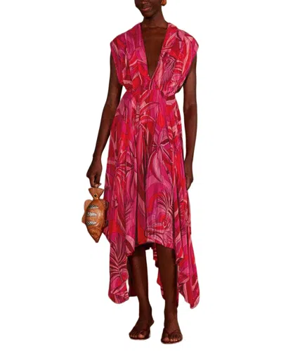 Farm Rio Midi Dress In Multi