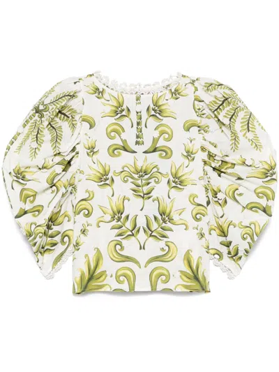 Farm Rio Milani Top In Multicolor