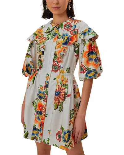 Farm Rio Mini Dress In Multi