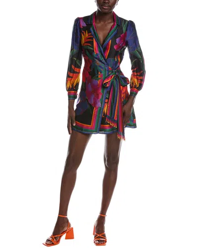 Farm Rio Mini Dress In Multi