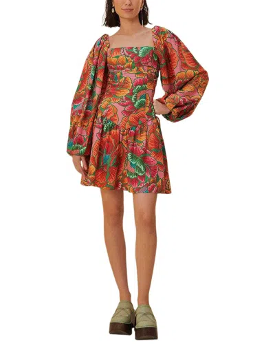 Farm Rio Mini Dress In Multi