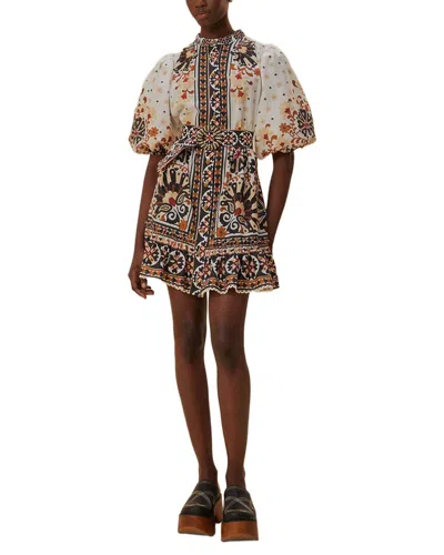 Farm Rio Mini Dress In Multi