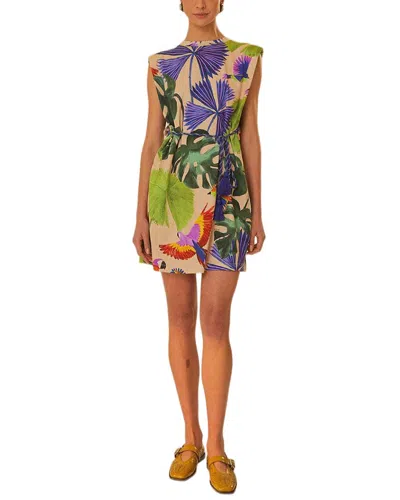 Farm Rio Mini Dress In Multi