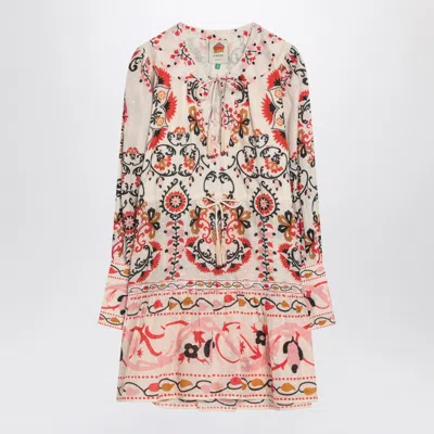 FARM RIO FARM RIO MINI DRESS WITH FLORAL PRINT