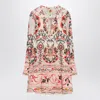 FARM RIO FARM RIO MINI DRESS WITH FLORAL PRINT