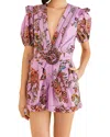 Farm Rio Mini Romper In Red