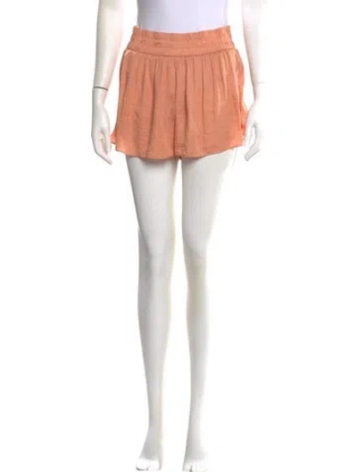 Pre-owned Farm Rio Mini Shorts In Pink