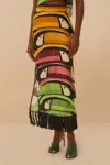 Farm Rio Toucan Tree Crochet Skirt