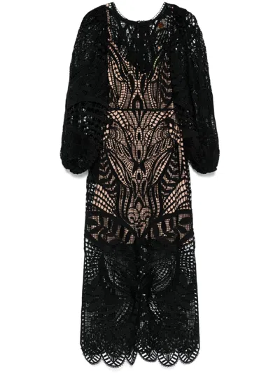 FARM RIO NATURE MIDI DRESS