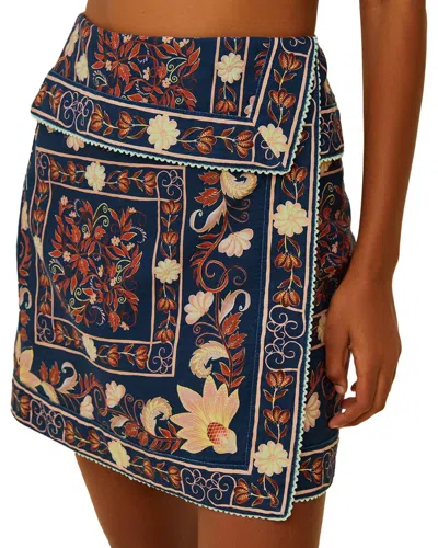 Farm Rio New Guilhermina Skirt In Multi