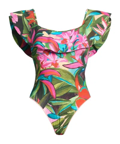 Farm Rio One-piece Swimsuits In Multi