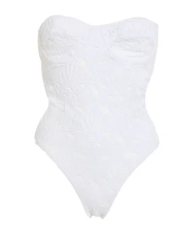Farm Rio One-piece Swimsuits In White