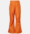 Farm Rio Orange Ski Pants In Orange