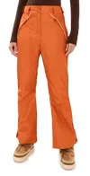 Farm Rio Orange Ski Pants In Orange
